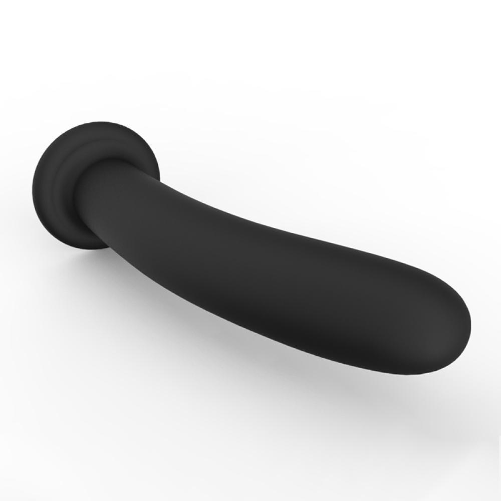 BLACK DONG Anal Vajinal Kullanım Silikon Vantuzlu Dildo 15 CM