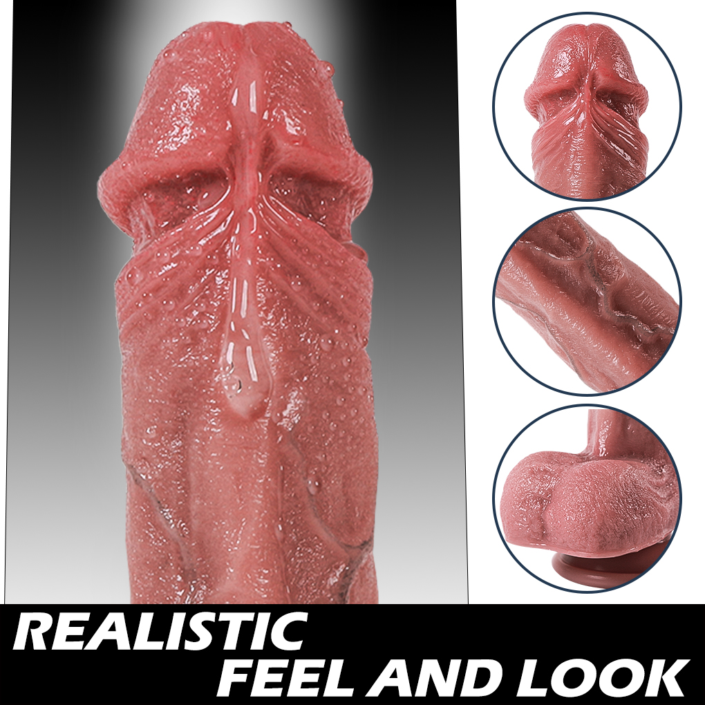 Master Perfection Dildo Jake - Isıtmalı İleri Geri Hareketli ve Rotasyonlu Gerçekçi Damarlı Yapay Penis Vibrator