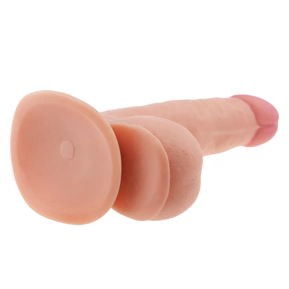 19 CM Geliştirilmiş Doku Ultra Yumuşak Realistik Penis - The Ultra Soft Dude