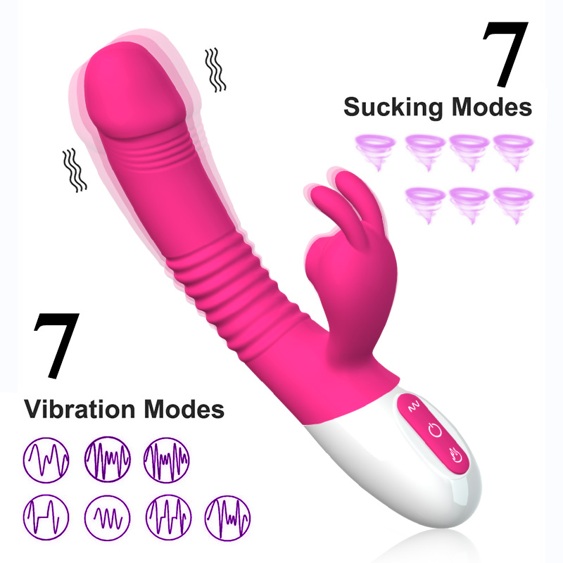 A2 Şarjlı Akıllı Isıtmalı Güçlü Titreşimli G-Spot Klitoris Emiş Uyarıcı Yapay Penis Rabbit Vibratör