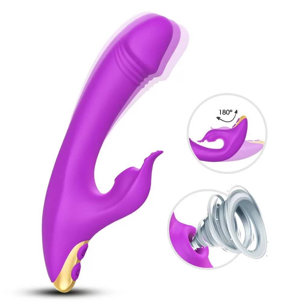 PRIME TOYS Amant Şarjlı G Spot Uyarıcı ve Klitoris Emiş Güçlü Rabbit Vibratör
