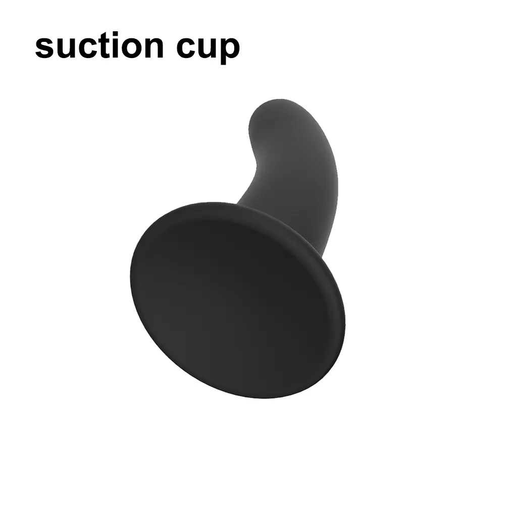 BLACK DONG Anal Vajinal Kullanım Silikon Vantuzlu Dildo 15 CM