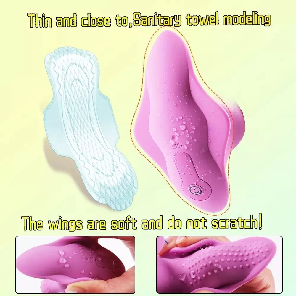 BUTTERFLY Kablosuz Kumandalı 3 in 1 Giyilebilir Panty Vibratör