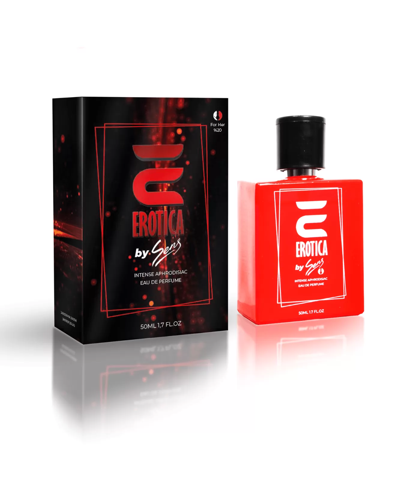 Erotica İntense %20 Afrodizyak Kadın Parfümü 50 Ml.