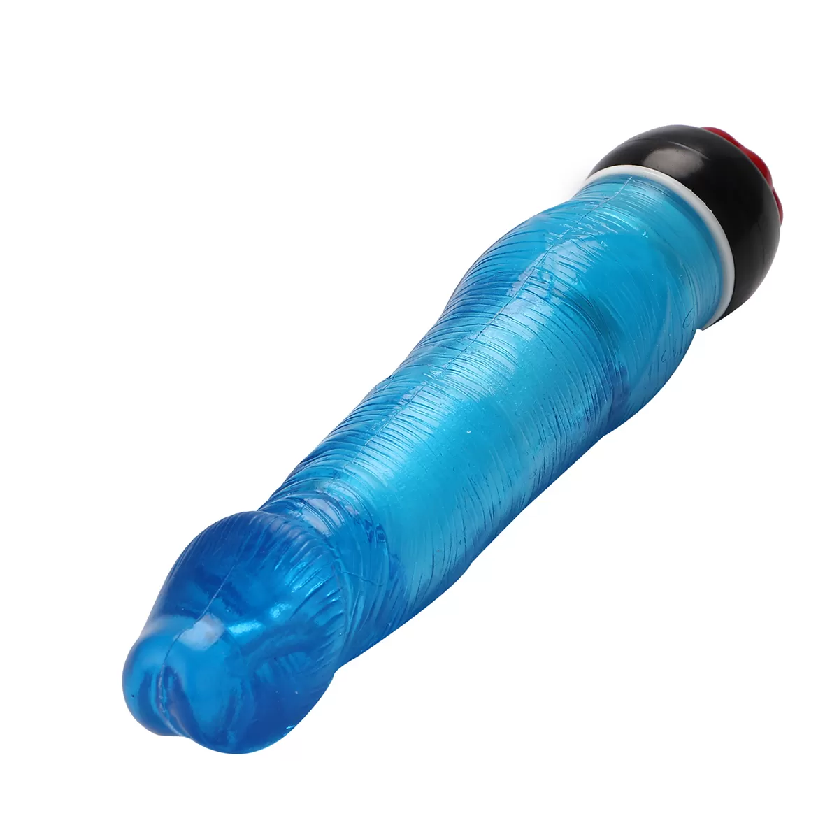 LIFELIKE VIBE Güçlü Titreşimli Jel Dokulu Klasik Vibratör Penis 21 CM - Mavi