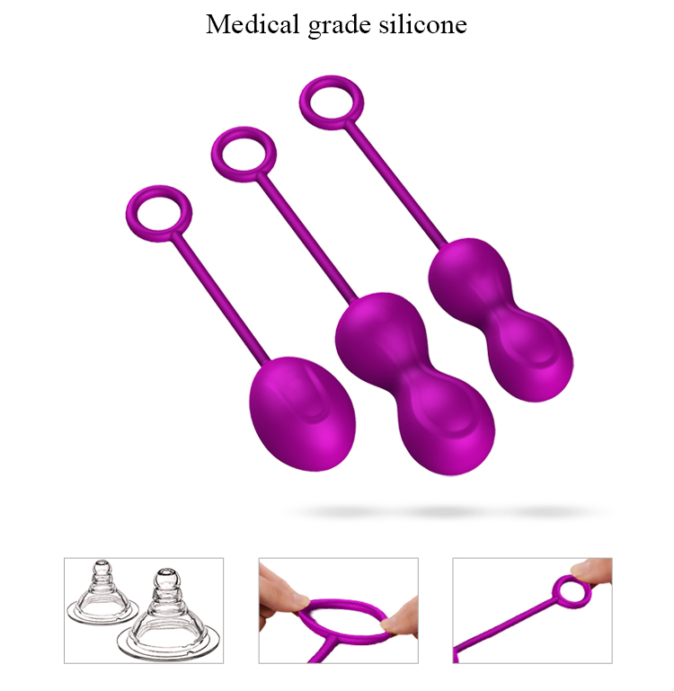 M5 - Cinsel Sağlık Kegel Egzersiz Seti Orgazm Zevk Vajinal Topları