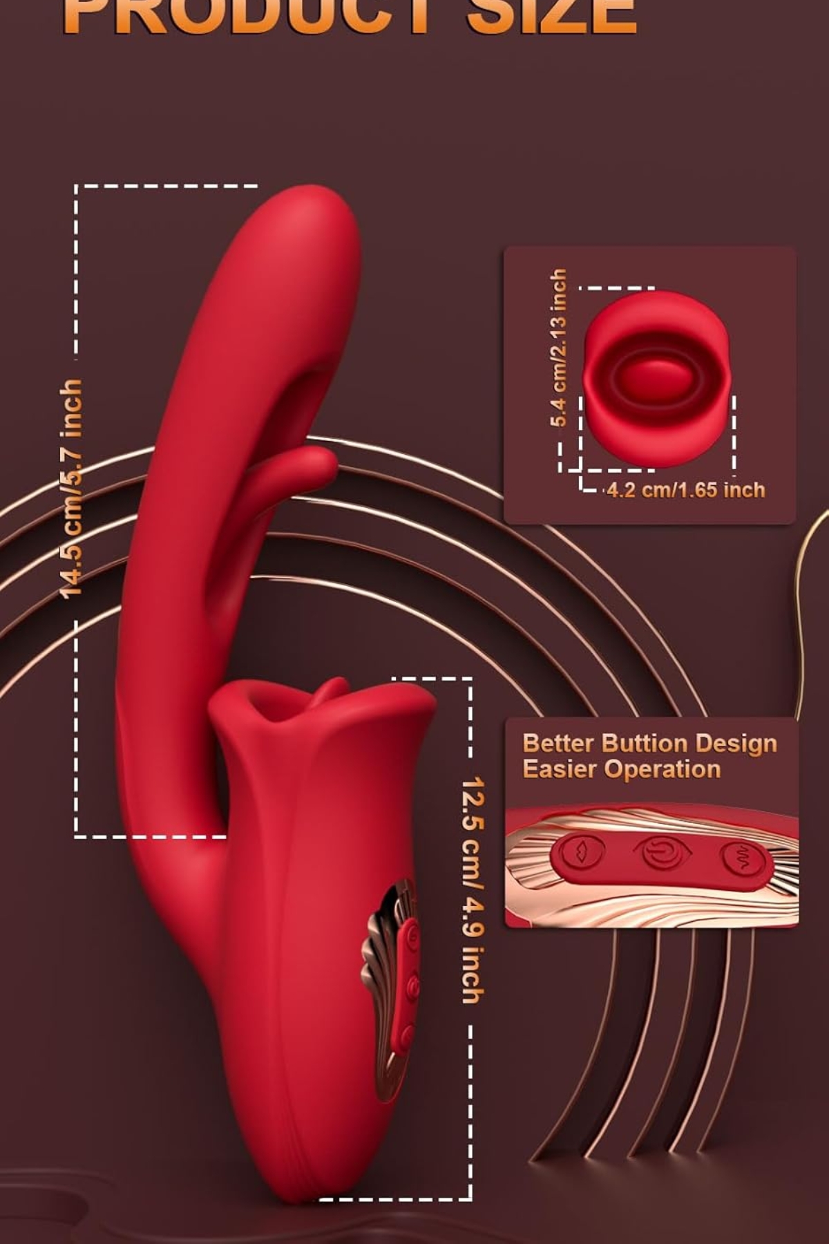 Şarjlı Klitoris G Nokta Uyarıcı Çırpma ve Dil Dudak Hareketli Güçlü Titreşimli 2 in 1 Oral Vibratör