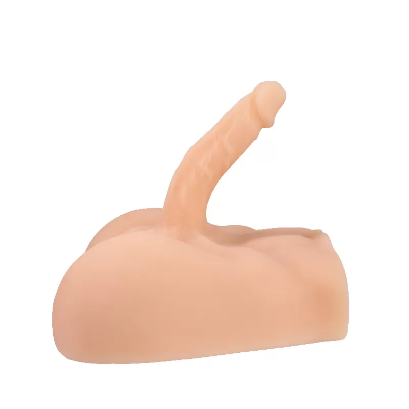 TORSO Barry Büyük Boy 17 CM Ultra Realistik Penisli Anal Girişli Yarım Vücut Erkek Mastürbatör