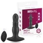 PRIME TOYS Roy Şarjlı Uzaktan Kumandalı İleri Geri Hareketli Prostat Masaj Anal Uyarıcı Vibratör